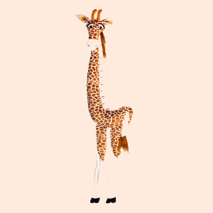 Stadiometer- giraffe