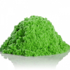 Космический песок Зеленый 1 кг (+ формы и песочница)