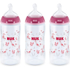Latex glass bottle with pacifier Nuk 0-6