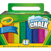 Washable chalk drawing out, 48 pcs.