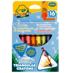 Washable  triangular  pastels