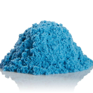 Космический песок Голубой 2 кг (+ формы и песочница)