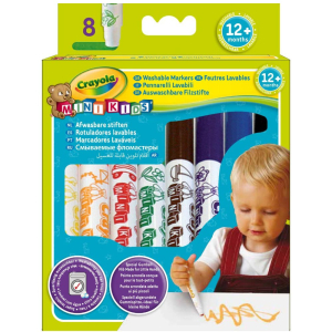 Mini Kids 8 моющиеся маркеров